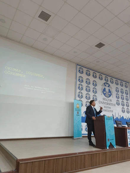 "Okumak, Düşünmek, Öğrenmek" Konulu Söyleşi Gerçekleştirildi